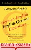 Langenscheidt's German-English Dictionary Langenscheidt 9781439141663 Pocket Books