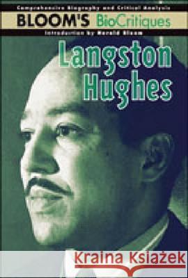 Langston Hughes Harold Bloom   9780791061862 Chelsea House Publishers - książka