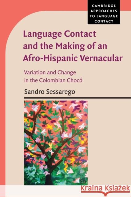 Language Contact and the Making of an Afro-Hispanic Vernacular: Variation and Change in the Colombian Chocó Sessarego, Sandro 9781108724777 Cambridge University Press - książka