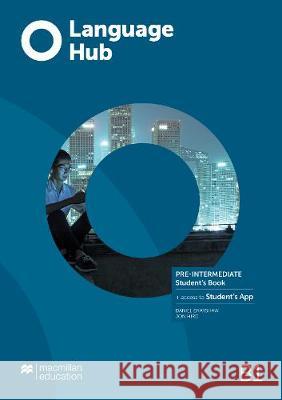 Language Hub Pre-inter. B1 SB + kod Student's App Brayshaw Daniel Hird Jon 9781380016904 Macmillan Education - książka