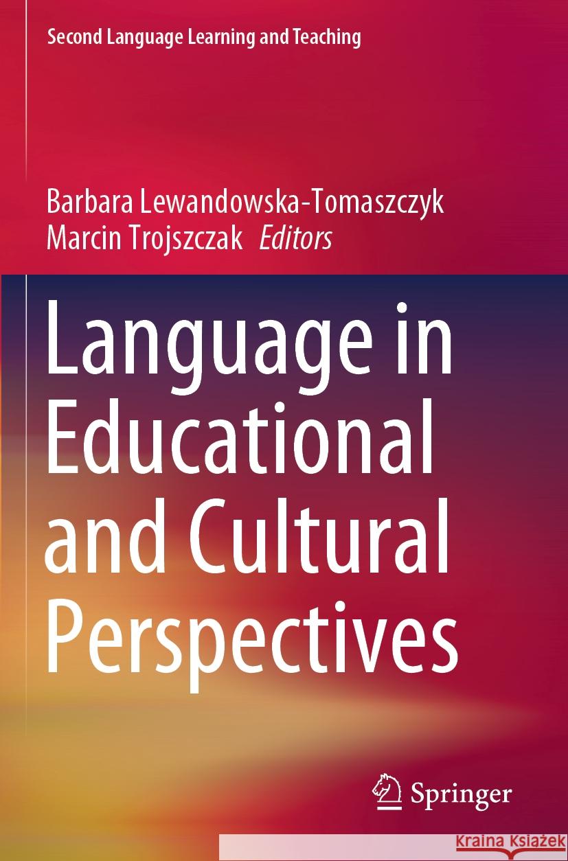 Language in Educational and Cultural Perspectives  9783031387807 Springer - książka