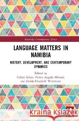 Language Matters in Namibia  9781041276166 Taylor & Francis Ltd - książka