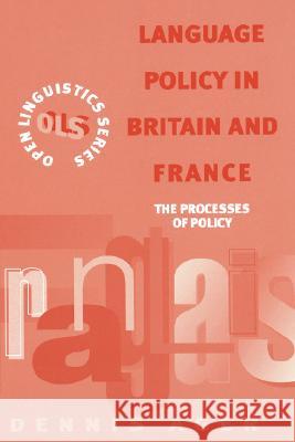 Language Policy in Britain and France Ager, Dennis Ernest 9780304337590  - książka