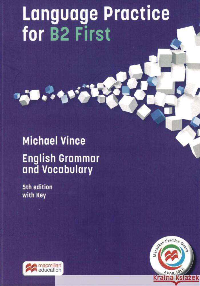 Language Practice for B2 First, m. 1 Buch, m. 1 Beilage Vince, Michael 9783192516733 Hueber - książka