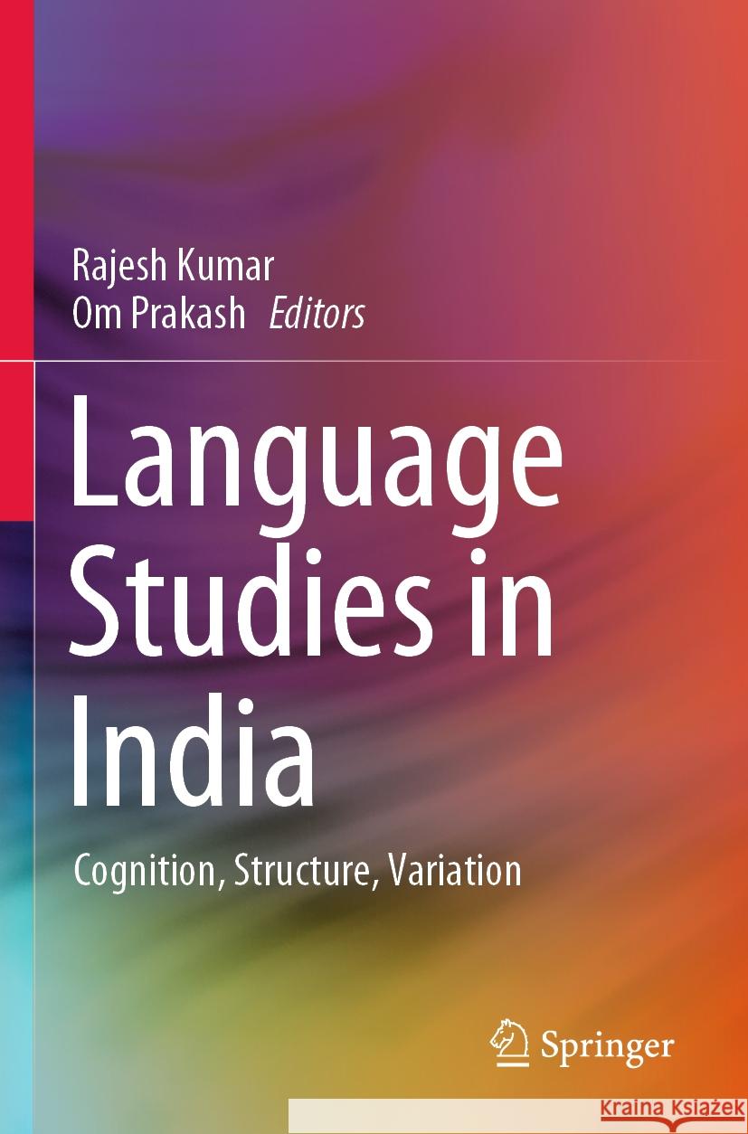 Language Studies in India  9789811952784 Springer Nature Singapore - książka