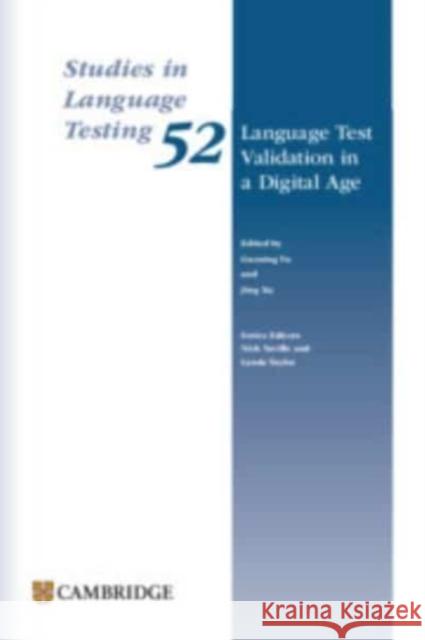 Language Test Validation in a Digital Age Paperback  9781108931908 Cambridge University Press - książka
