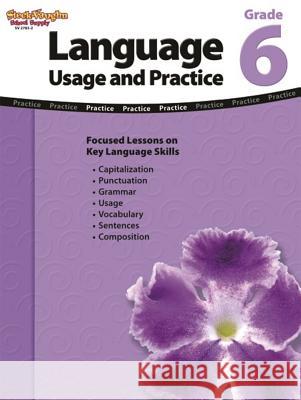 Language: Usage and Practice Reproducible Grade 6 Stckvagn 9781419027833 Steck-Vaughn - książka