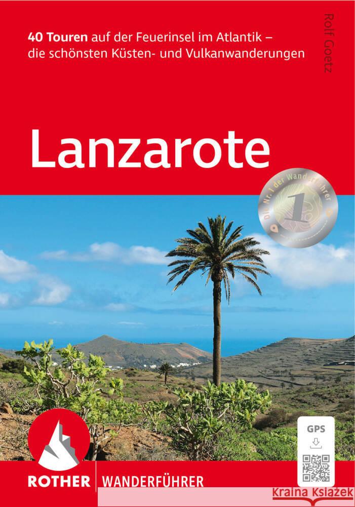 Lanzarote Goetz, Rolf 9783763348961 Bergverlag Rother - książka