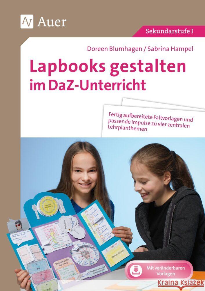 Lapbooks gestalten im DaZ-Unterricht Blumhagen, Doreen, Hampel 9783403083009 Auer Verlag in der AAP Lehrerwelt GmbH - książka