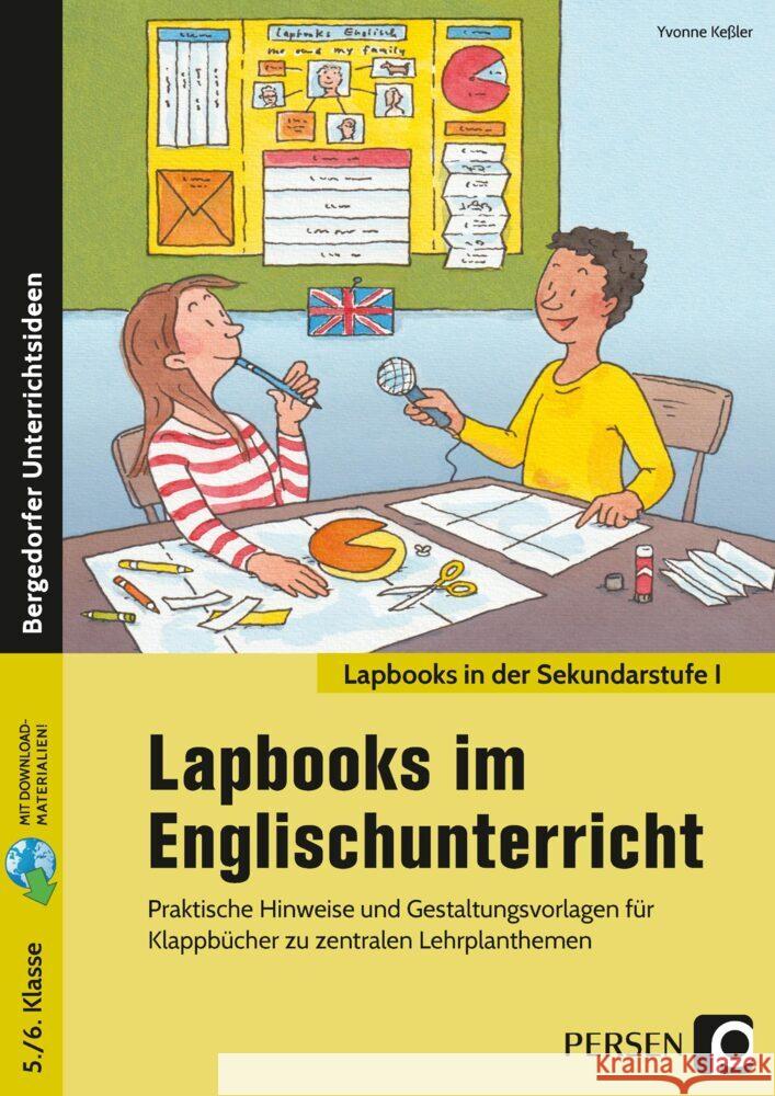 Lapbooks im Englischunterricht - 5./6. Klasse Keßler, Yvonne 9783403206323 Persen Verlag in der AAP Lehrerwelt - książka