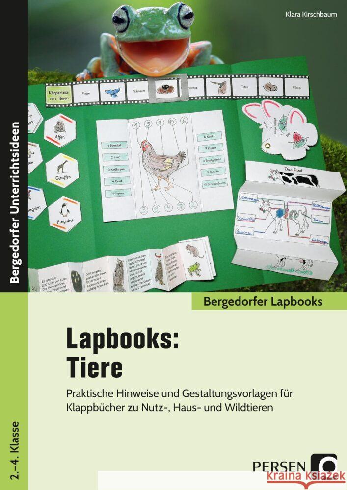 Lapbooks: Tiere - 2.-4. Klasse Kirschbaum, Klara 9783403206675 Persen Verlag in der AAP Lehrerwelt - książka