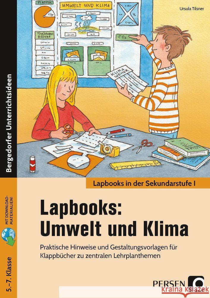 Lapbooks: Umwelt und Klima, m. 1 Beilage Tilsner, Ursula 9783403206019 Persen Verlag in der AAP Lehrerwelt - książka