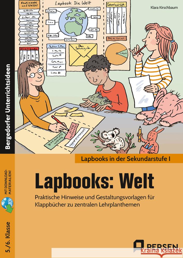 Lapbooks: Welt - 5./6. Klasse Kirschbaum, Klara 9783403208754 Persen Verlag in der AAP Lehrerwelt - książka