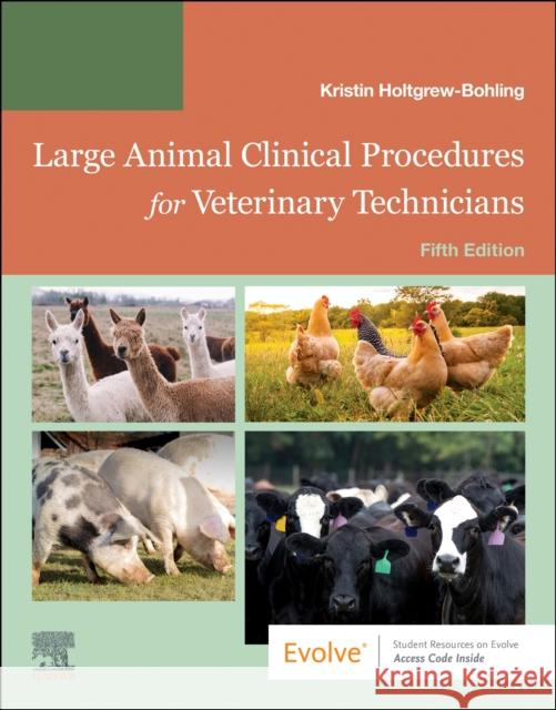 Large Animal Clinical Procedures for Veterinary Technicians: Husbandry, Clinical Procedures, Surgical Procedures, and Common Diseases Kristin J. Holtgrew-Bohling 9780323877886 Elsevier - Health Sciences Division - książka