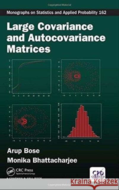 Large Covariance and Autocovariance Matrices Arup Bose Monika Bhattacharjee 9781138303867 CRC Press - książka