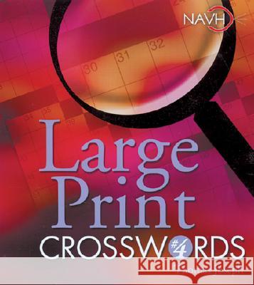 Large Print Crosswords #4 Thomas Joseph 9781402712388 Sterling Publishing - książka