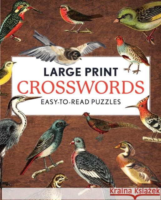 Large Print Crosswords: Easy-to-Read Puzzles Editors of Chartwell Books 9780785847977 Chartwell Books - książka