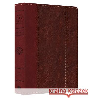 Large Print Study Bible-KJV Christopher D. Hudson 9781630584580 Barbour Bibles - książka