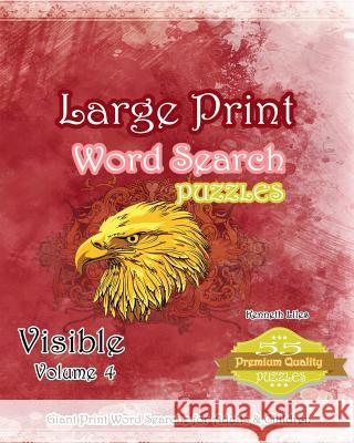 Large Print Word Search Puzzles: Puzzles and Games Kenneth Liles 9781541109148 Createspace Independent Publishing Platform - książka