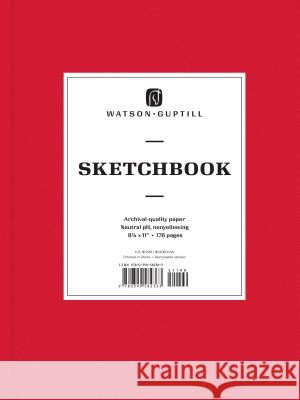 Large Sketchbook (Ruby Red) Watson-Guptill 9780399582363 Watson-Guptill - książka