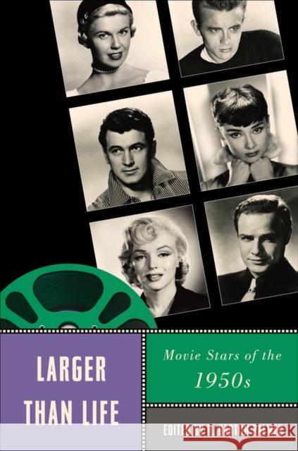 Larger Than Life: Movie Stars of the 1950s Palmer, R. Barton 9780813547671  - książka