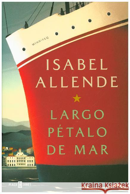 Largo pétalo de mar Allende,Isabel 9788401022418 Plaza & Janes - książka