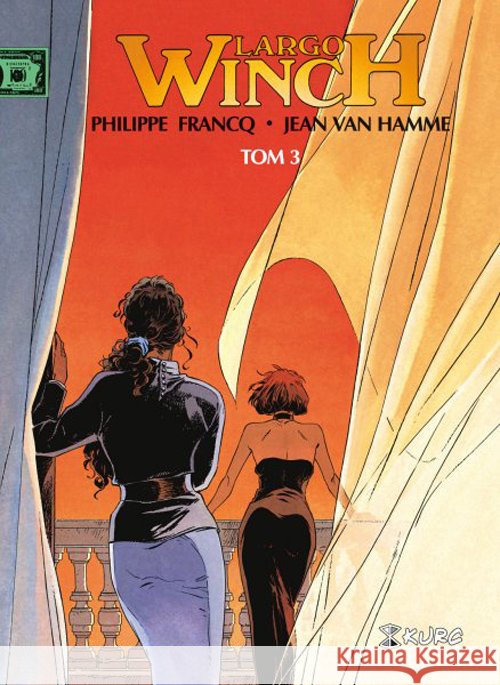 Largo Winch T.3 Francq Philippe Van Hamme Jean 9788392138730 Incal - książka