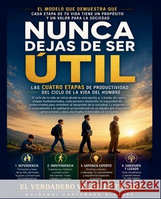 Las 4 Etapas de Productividad del Ciclo de la Vida del Hombre Guiovani Gastañaga Alvarez 9798227895561 Guiovani Gastanaga Alvarez - książka