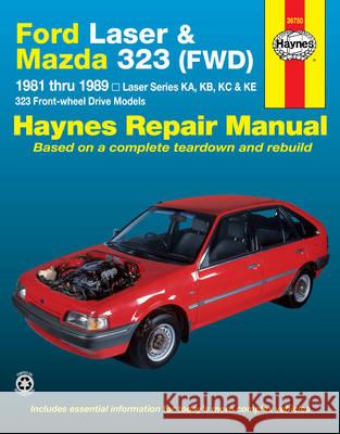 Laser & Mazda 323 81–89 Haynes 9781563922640  - książka