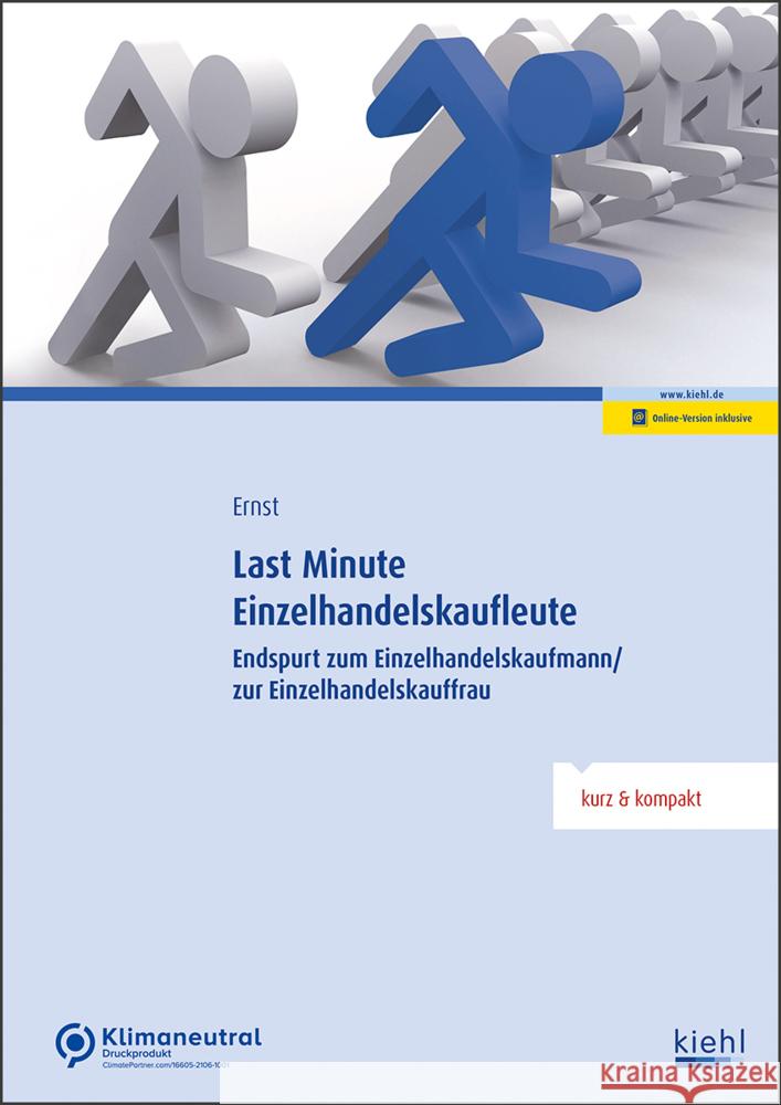 Last Minute Einzelhandelskaufleute Ernst, Yvonne 9783470111315 Kiehl - książka