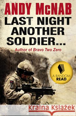 Last Night Another Soldier McNab Andy 9780552165518 Corgi Books - książka