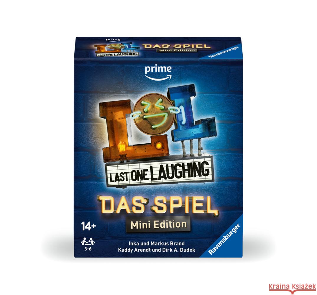 Last One Laughing - Das Spiel Mini Edition Brand, Inka, Brand, Markus, Arendt, Kaddy 4005556245925 Ravensburger Verlag - książka