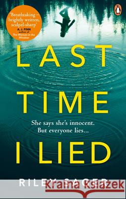 Last Time I Lied Riley Sager 9781785038419 Ebury Publishing - książka