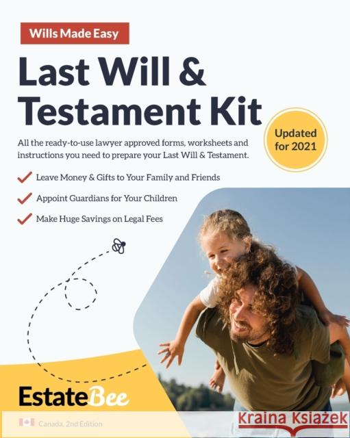 Last Will & Testament Kit Estatebee 9781913889180 Estatebee Limited - książka