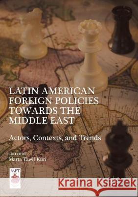Latin American Foreign Policies Towards the Middle East: Actors, Contexts, and Trends Tawil Kuri, Marta 9781349956227 Palgrave MacMillan - książka