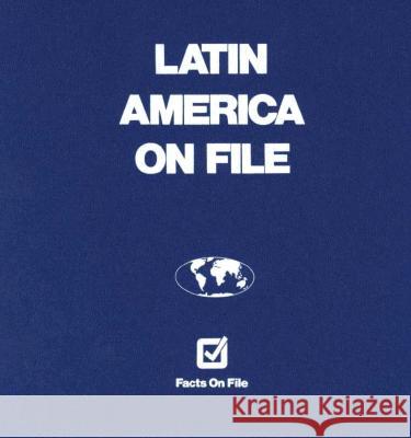 Latin American on File Valerie Tomaselli-Moschavitis, Valerie Tomaselli-Moschovitis 9780816032259 Facts On File Inc - książka