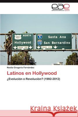 Latinos En Hollywood  9783845498614 Editorial Acad Mica Espa Ola - książka