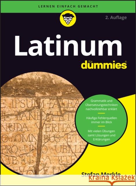 Latinum fur Dummies Stefan Merkle 9783527723140 Wiley-VCH Verlag GmbH - książka