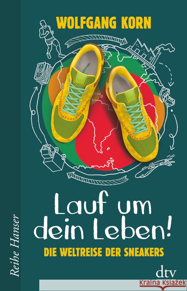 Lauf um dein Leben! Korn, Wolfgang 9783423627351 DTV - książka