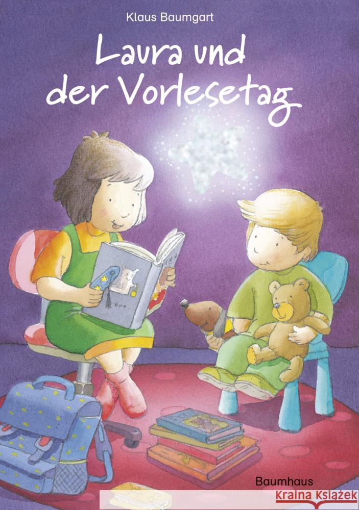 Laura und der Vorlesetag Baumgart, Klaus 9783833906381 Baumhaus Medien - książka