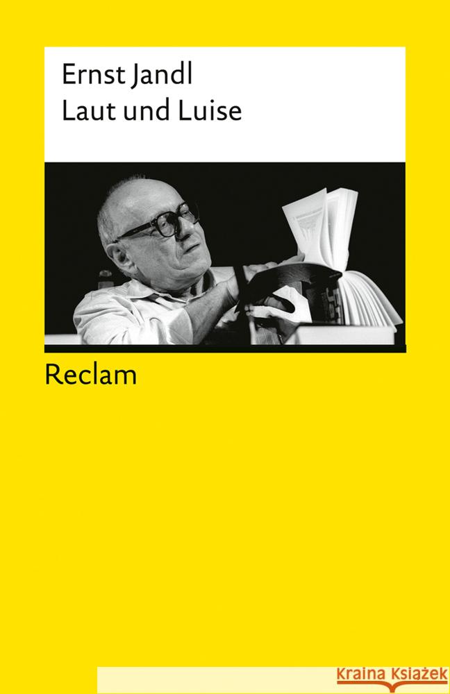 Laut und Luise Jandl, Ernst 9783150146187 Reclam, Ditzingen - książka