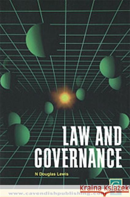Law and Governance N. Douglas Lewis N. Douglas Lewis  9781859415474 Taylor & Francis - książka