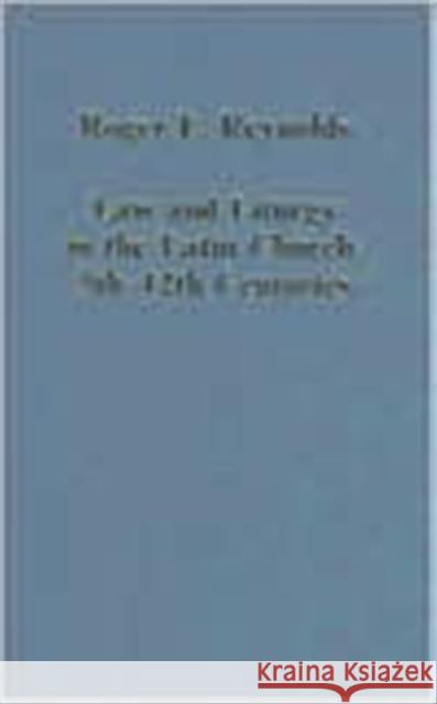 Law and Liturgy in the Latin Church, 5th-12th Centuries Roger E. Reynolds   9780860784050 Variorum - książka