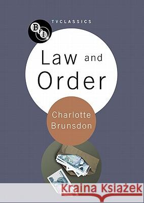 Law and Order Charlotte Brunsdon 9781844572946  - książka