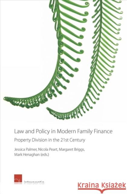 Law and Policy in Modern Family Finance: Property Division in the 21st Century Jessica Palmer, Nicola Peart, Margaret Briggs 9781780684642 Intersentia (JL) - książka