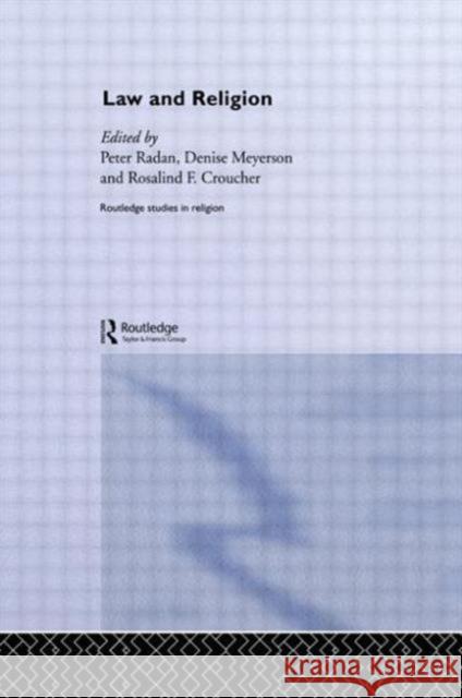 Law and Religion: God, the State and the Common Law Radan, Peter 9780415544153 Routledge - książka