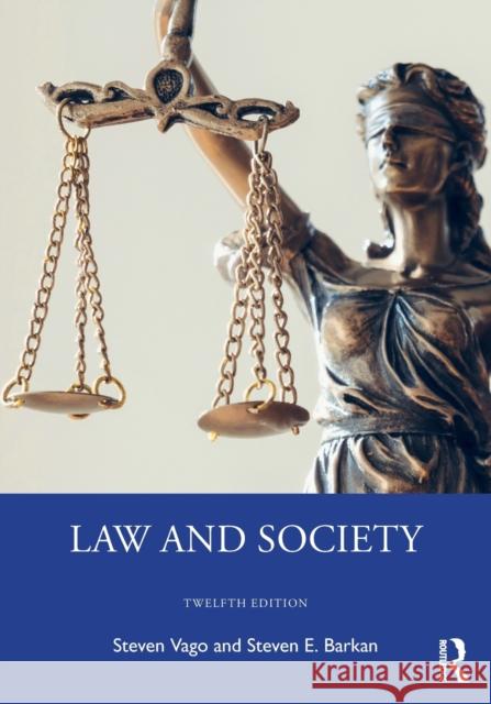 Law and Society Steven Vago Steven E. Barkan  9780367904012 Routledge - książka