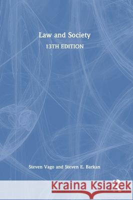 Law and Society Steven E. Barkan 9781032986869 Routledge - książka
