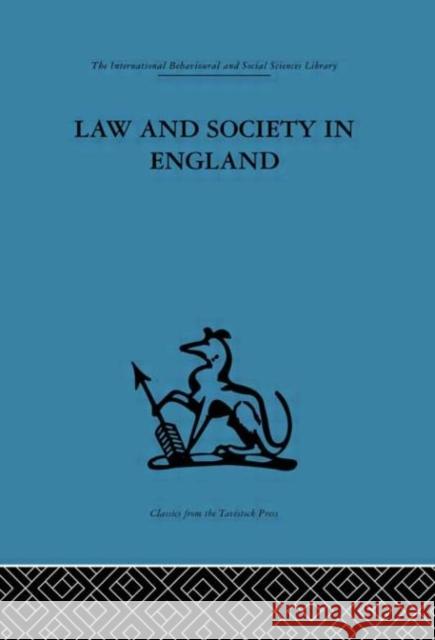 Law and Society in England Bob Roshier Harvey Teff 9780415264143 Routledge - książka