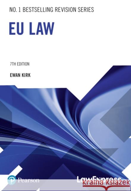 Law Express: EU Law Ewan Kirk 9781292295657 Pearson Education Limited - książka